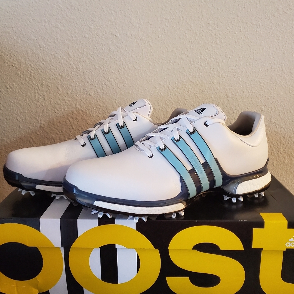 adidas Mens Tour 360 Boost 2.0 Golf Shoes